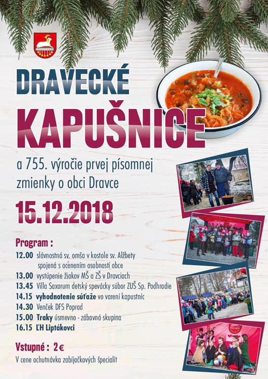 Dravecké kapušnice 15.12.2018